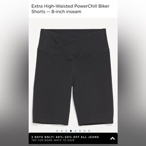 Extra High-Waisted PowerChill Biker Shorts